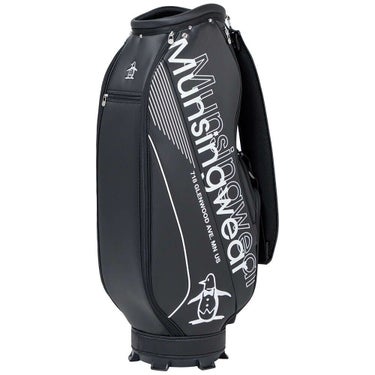 マンシングウェア Munsingwear　メンズ 軽量モデル キャディバッグ MG5FCB03M BK00 ブラック　2025年モデル ブラック 詳細2