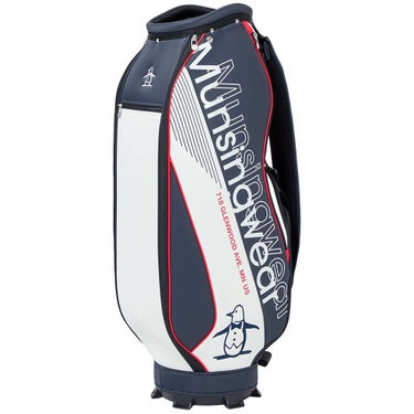 マンシングウェア Munsingwear　メンズ 軽量モデル キャディバッグ MG5FCB03M NV00 ネイビー　2025年モデル ネイビー 詳細2