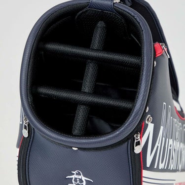 マンシングウェア Munsingwear　メンズ 軽量モデル キャディバッグ MG5FCB03M NV00 ネイビー　2025年モデル ネイビー 詳細5