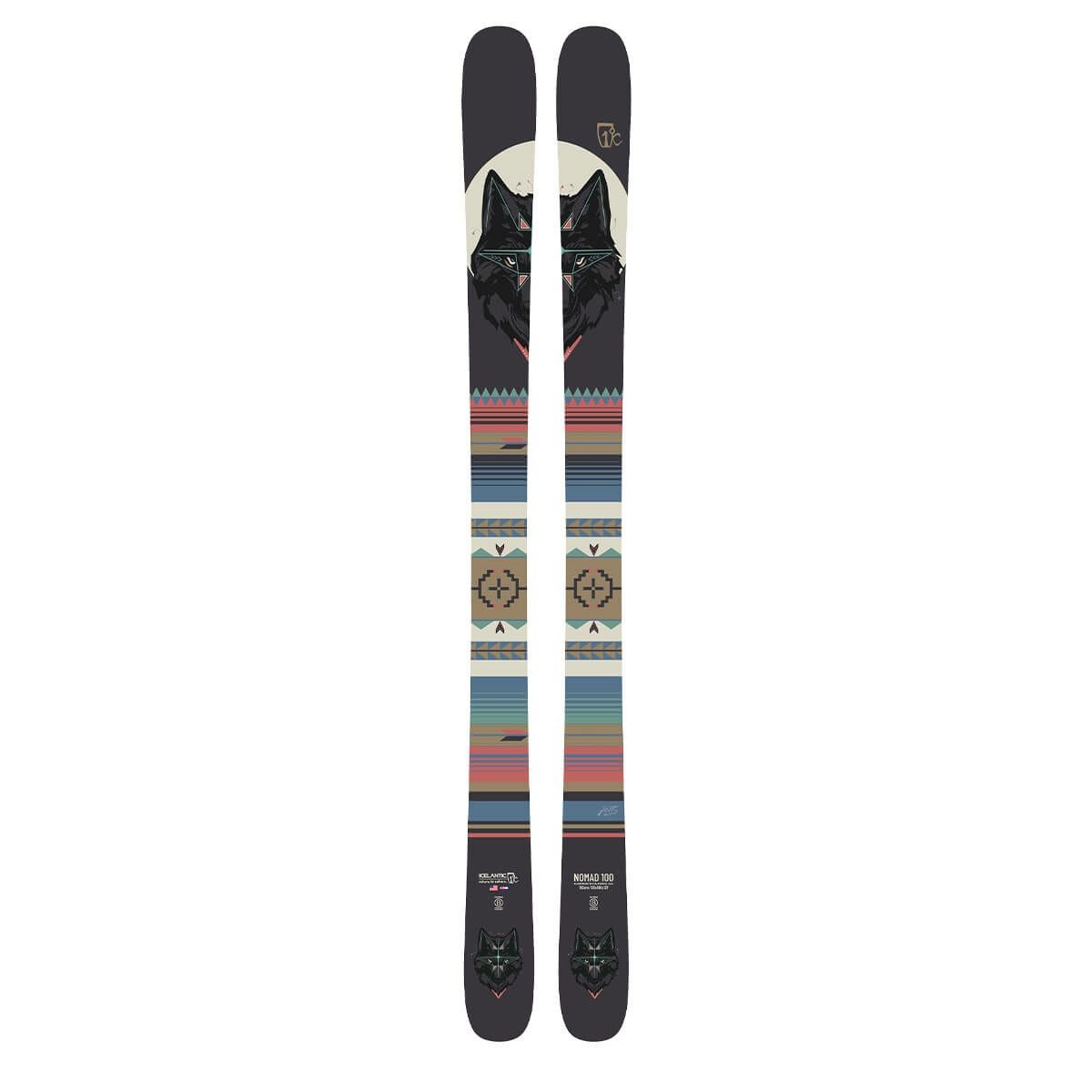 アイスランティック ICELANTIC　NOMAD 100 ノマド100　スキー板 単品 2025-2026 詳細2