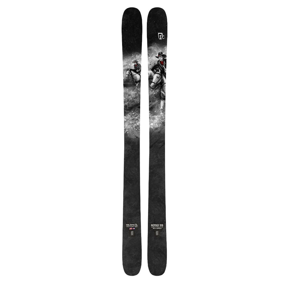 アイスランティック ICELANTIC NOMAD 106 ノマド106 スキー板 単品