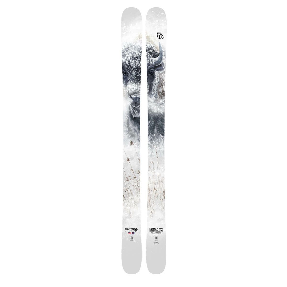 アイスランティック ICELANTIC　NOMAD 112 ノマド112　スキー板 単品 2025-2026 詳細2