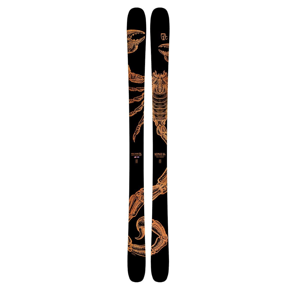 アイスランティック ICELANTIC　NOMAD 94 ノマド94　スキー板 単品 2025-2026 詳細2