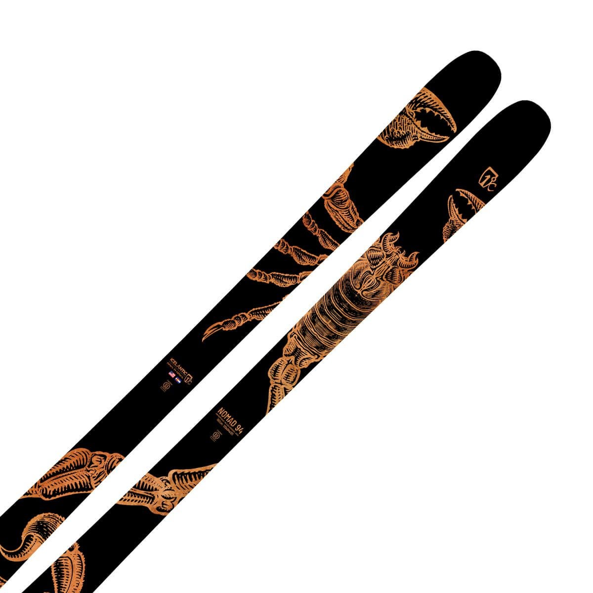 アイスランティック ICELANTIC NOMAD 94 ノマド94 スキー板 単品 2025