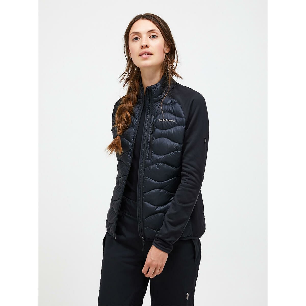 ピークパフォーマンス PEAK PERFORMANCE スキー スノーボードウェア インナー ウィメンズヘリウムダウンハイブリッドジャケット W Helium Down Hybrid Jacket G79839 2025-2026