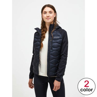 ピークパフォーマンス PEAK PERFORMANCE　スキーウェア インナー ウーマンズヘリウムダウンハイブリットフーディー W Helium Down Hybrid Hood G79840 2025-2026