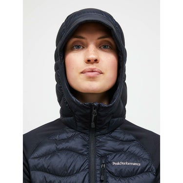 ピークパフォーマンス PEAK PERFORMANCE　スキーウェア インナー ウーマンズヘリウムダウンハイブリットフーディー W Helium Down Hybrid Hood G79840 2025-2026 詳細6