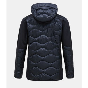 ピークパフォーマンス PEAK PERFORMANCE　スキーウェア インナー メンズヘリウムダウンハイブリットフーディー M Helium Down Hybrid Hood G79844 2025-2026 BLACK  詳細4