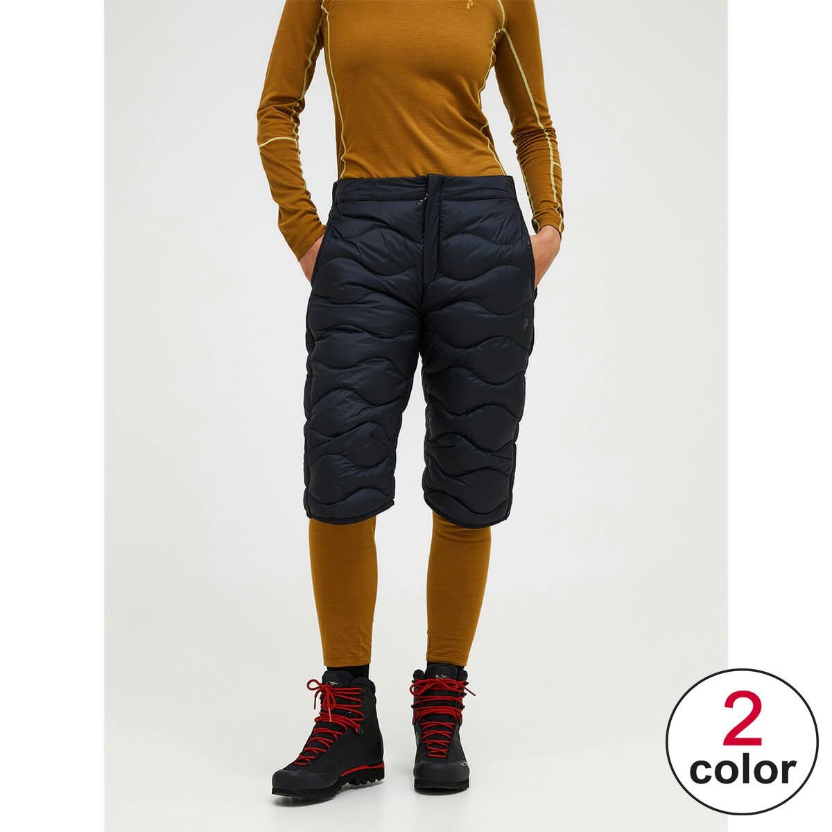 ピークパフォーマンス PEAK PERFORMANCE　スキーウェア インナー ウーマンズヘリウムダウンショーツ W Helium Down Shorts G80450 2025-2026