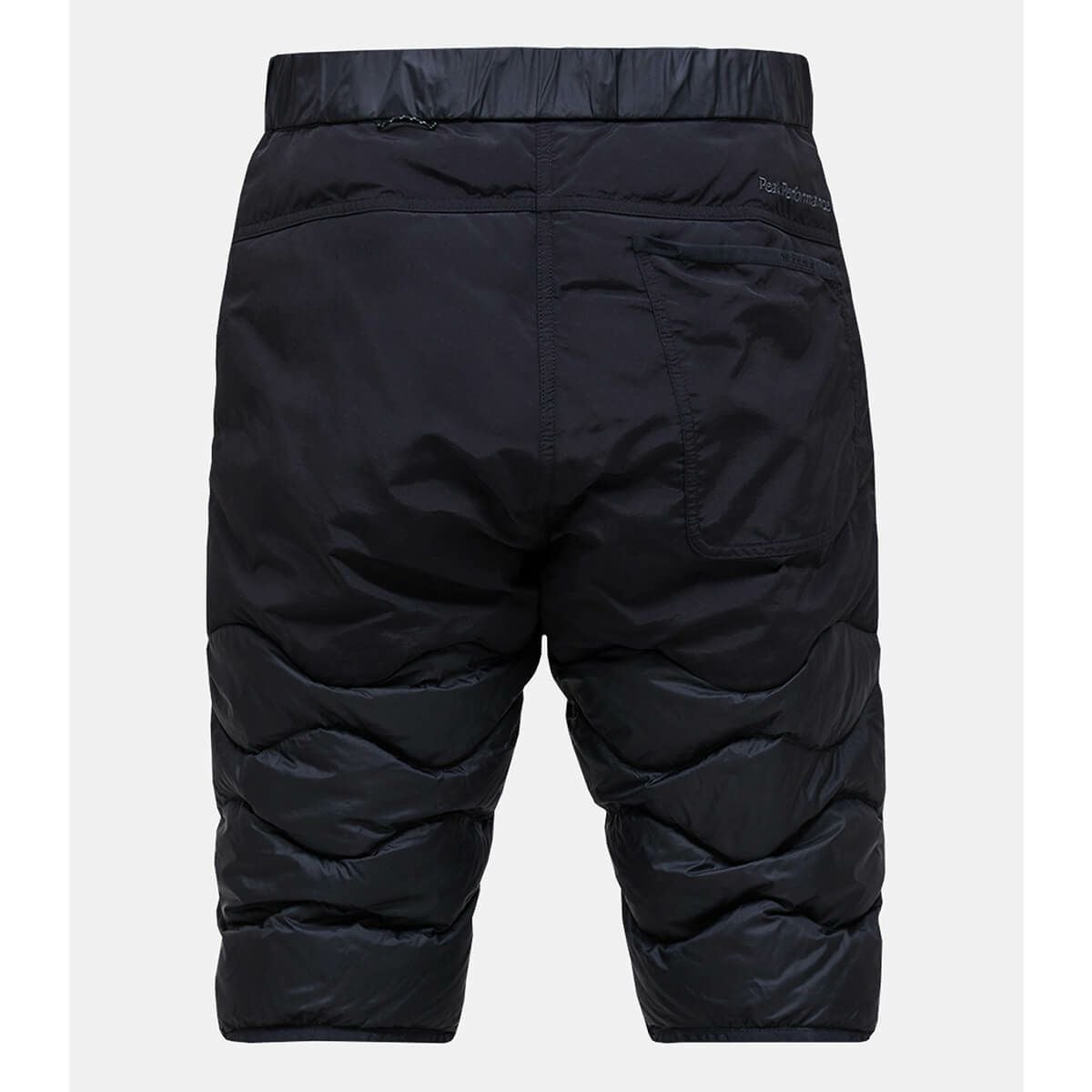 ピークパフォーマンス PEAK PERFORMANCE　スキーウェア インナー メンズヘリウムダウンショーツ M Helium Down Shorts G80453 2025-2026 BLACK  詳細4