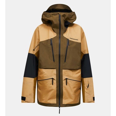 ピークパフォーマンス PEAK PERFORMANCE　スキーウェア ジャケット メンズバーティカルゴアテックスプロジャケット M Vertical Gore-Tex Pro Jacket G80487 2025-2026 Meadow Moss/SIERRA SAND
