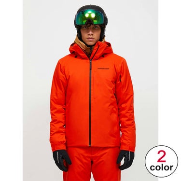 ピークパフォーマンス PEAK PERFORMANCE　スキーウェア ジャケット メンズマルーンインシュレーテッドジャケット M Maroon Insulated Jacket G80505 2025-2026