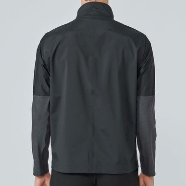 デサントゴルフ DESCENTE GOLF　メンズ 無縫 長袖 フルジップ ジャケット DG5FJK01M　2025年モデル ブラック 詳細2
