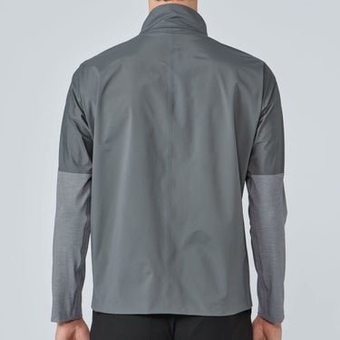デサントゴルフ DESCENTE GOLF　メンズ 無縫 長袖 フルジップ ジャケット DG5FJK01M　2025年モデル グレー 詳細2