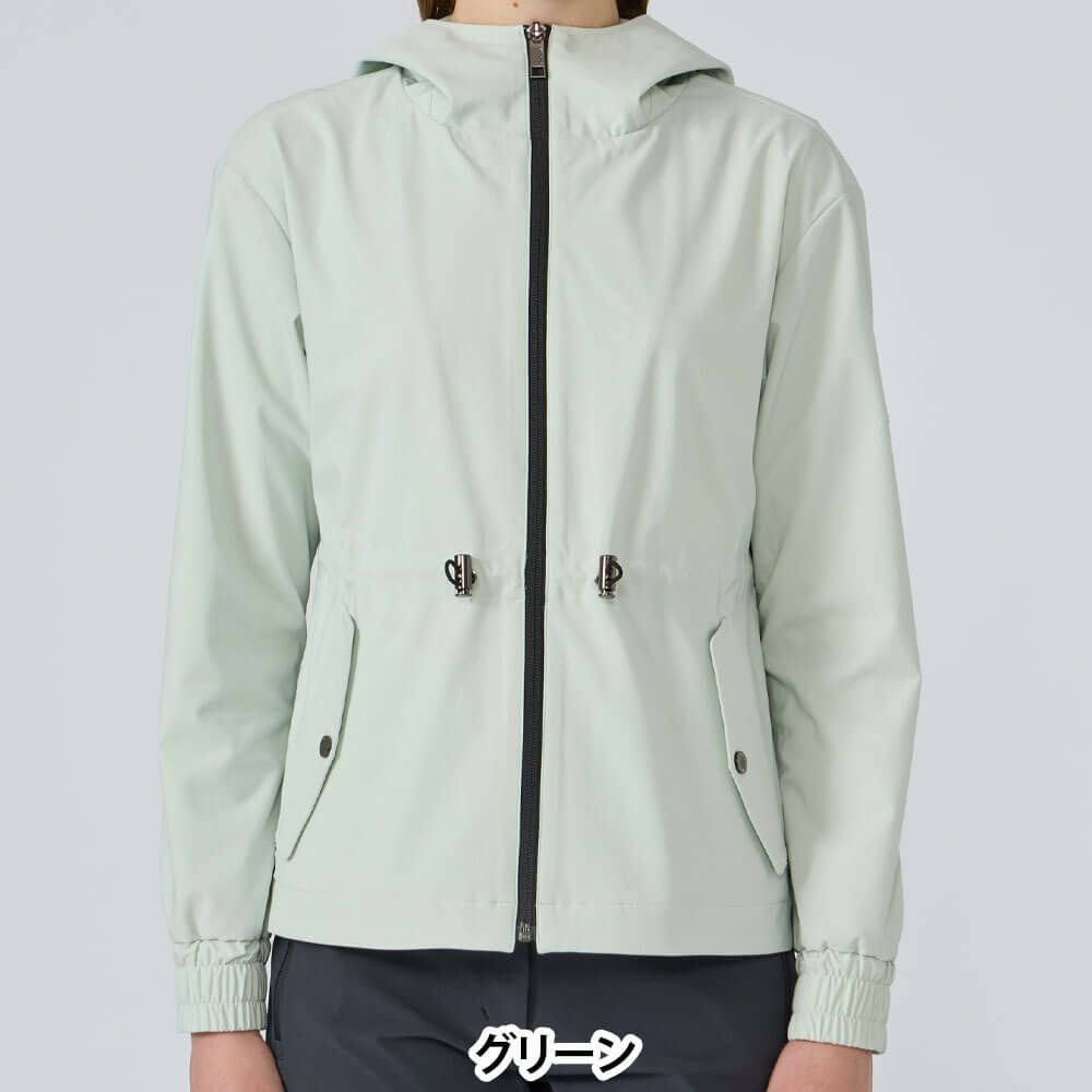 デサントゴルフ DESCENTE GOLF レディース 長袖 フルジップ フーディー