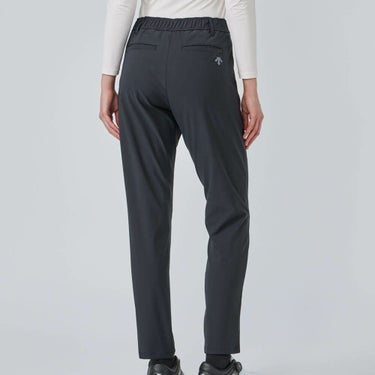 デサントゴルフ DESCENTE GOLF　レディース テーパード ロングパンツ DG5FLP51L　2025年モデル ブラック 詳細1