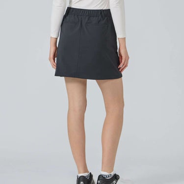 デサントゴルフ DESCENTE GOLF　レディース ラップスカート DG5FSK51L　2025年モデル ブラック 詳細2