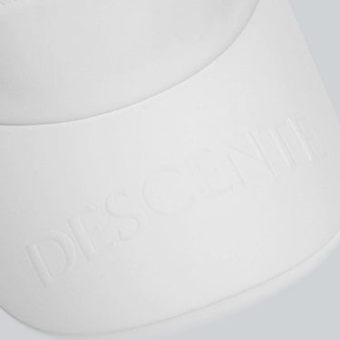 デサントゴルフ DESCENTE GOLF　レディース ロゴエンボス入り 後ゴムアジャスト サンバイザー DG5FCP50L WH00 ホワイト　2025年モデル 詳細5