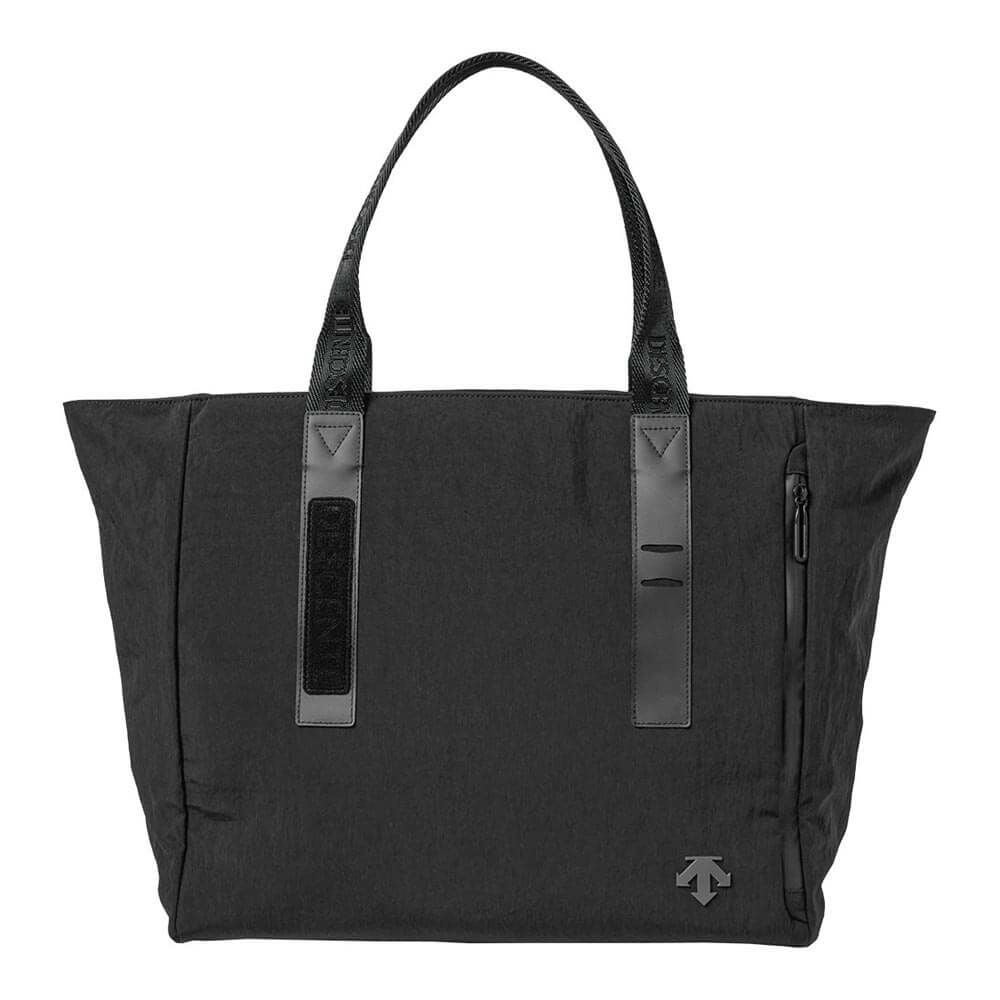 デサントゴルフ DESCENTE GOLF　大容量 ジップ付き トートバッグ 27L DG5FTT30U BK00 ブラック　2025年モデル