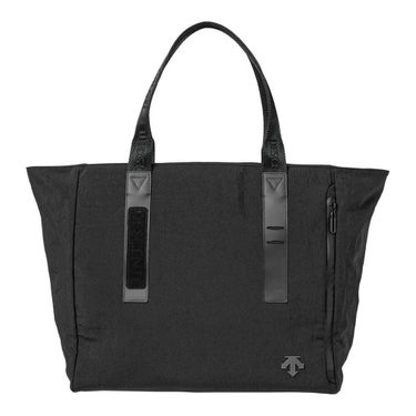 デサントゴルフ DESCENTE GOLF　大容量 ジップ付き トートバッグ 27L DG5FTT30U BK00 ブラック　2025年モデル
