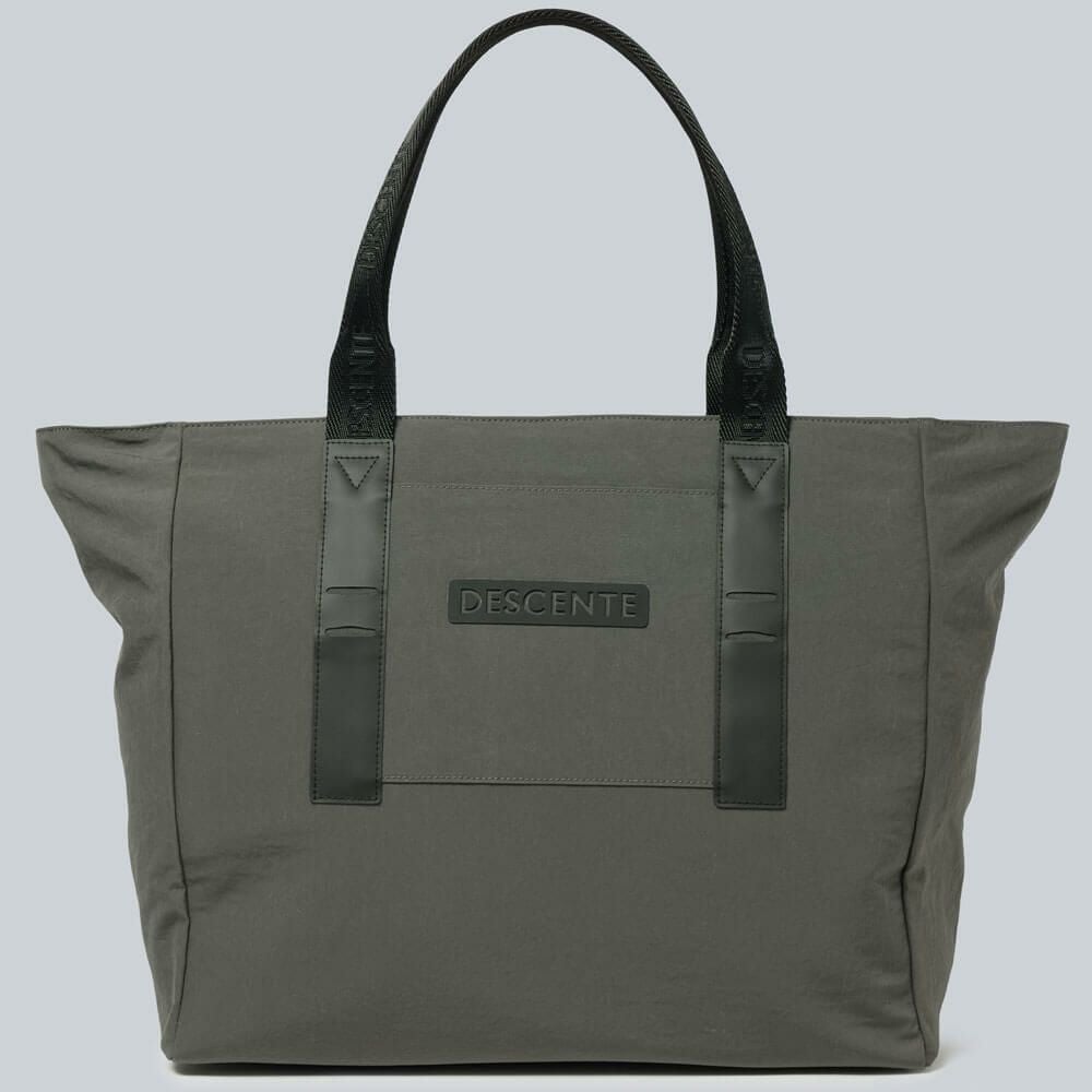 デサントゴルフ DESCENTE GOLF　大容量 ジップ付き トートバッグ 27L DG5FTT30U GY00 グレー　2025年モデル 詳細1