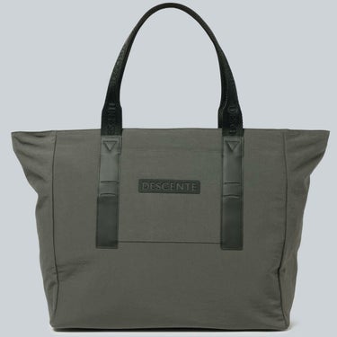 デサントゴルフ DESCENTE GOLF　大容量 ジップ付き トートバッグ 27L DG5FTT30U GY00 グレー　2025年モデル 詳細1