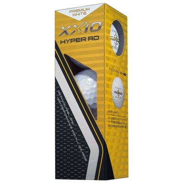 ゼクシオ XXIO　HYPER RD ハイパー アールディー 2026年モデル ゴルフボール　1ダース（12球入り）　プレミアムホワイト 詳細2