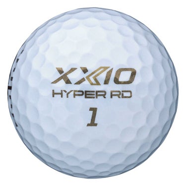 ゼクシオ XXIO　HYPER RD ハイパー アールディー 2026年モデル ゴルフボール　1ダース（12球入り）　プレミアムホワイト 詳細3