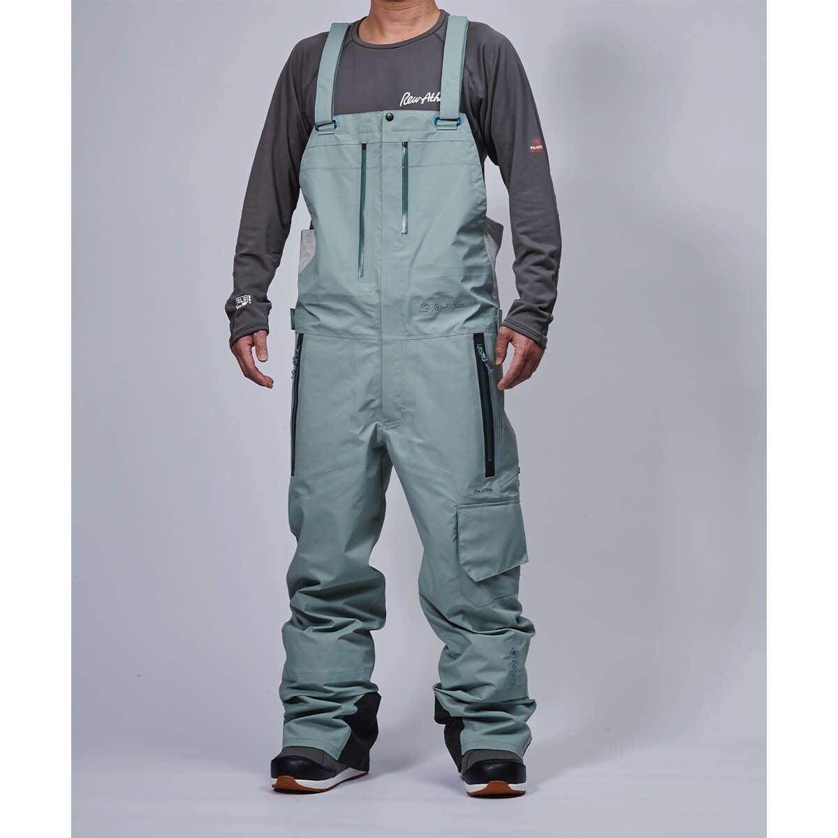 アールイーダブリュー rew スノーボードウェア リアリティ ビブパンツ r REALITY BIB PANTS 24 GORE-TEX 3L RRP24 2025-2026