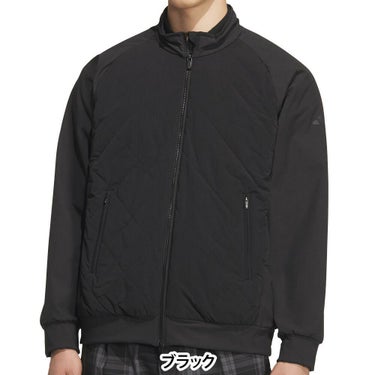 アディダス adidas　メンズ COLD.RDY キルトコンビネーション 長袖 フルジップ ジャケット JVU97　2025年モデル 詳細6