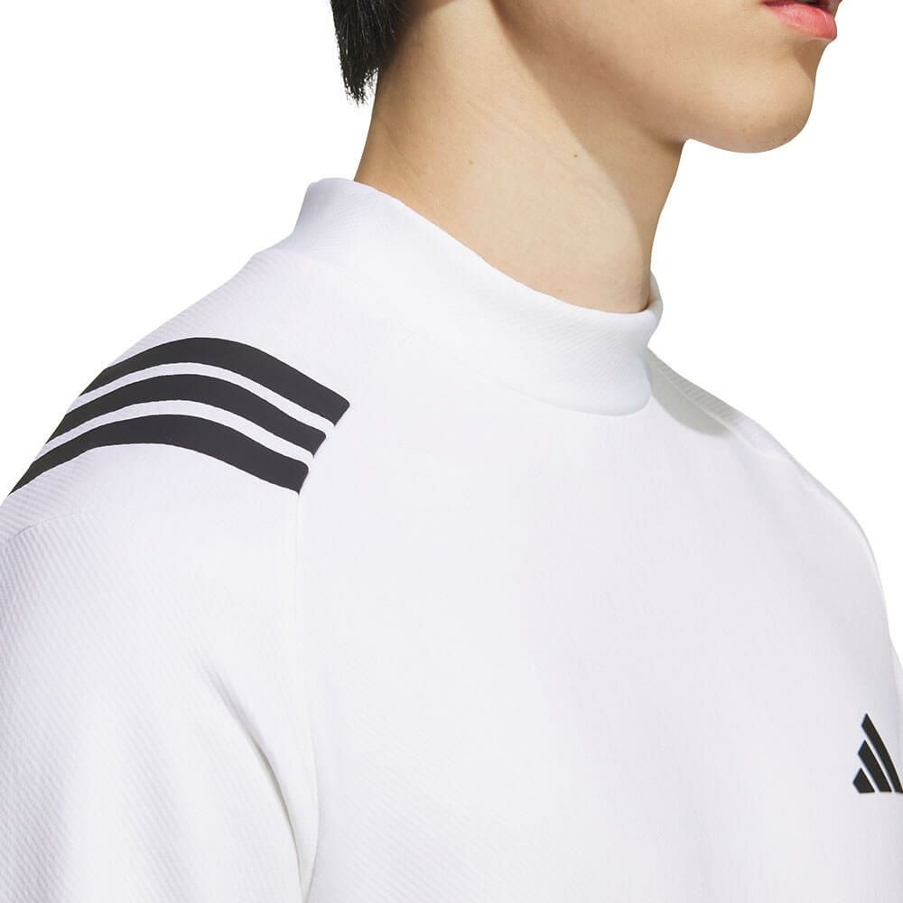 アディダス adidas メンズ スリーストライプス 長袖 モックネック