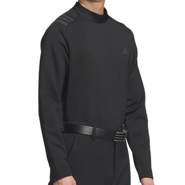 アディダス adidas　メンズ スリーストライプス 長袖 モックネック シャツ JVV04　2025年モデル 詳細9