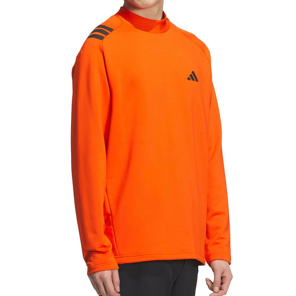アディダス adidas メンズ スリーストライプス 長袖 モックネック
