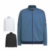アディダス adidas　メンズ ファブリックミックス 長袖 フルジップ ジャケット TM204　2025年モデル