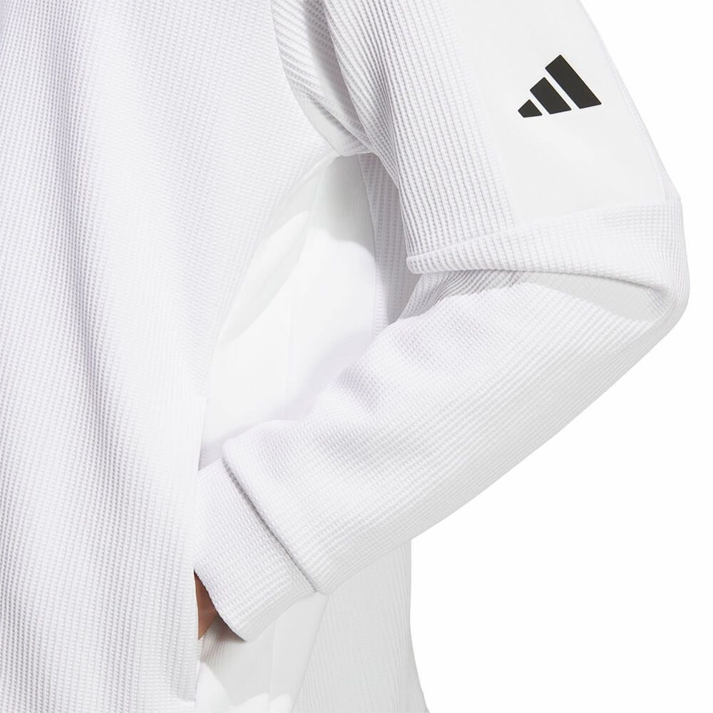 アディダス adidas　メンズ ファブリックミックス 長袖 フルジップ ジャケット TM204　2025年モデル 詳細5