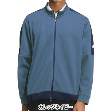 アディダス adidas　メンズ ファブリックミックス 長袖 フルジップ ジャケット TM204　2025年モデル 詳細10