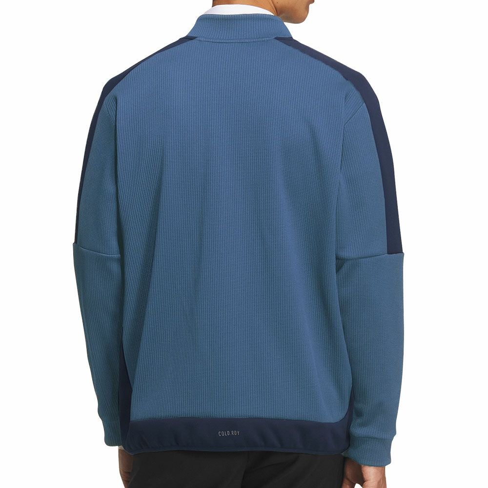 アディダス adidas メンズ ファブリックミックス 長袖 フルジップ