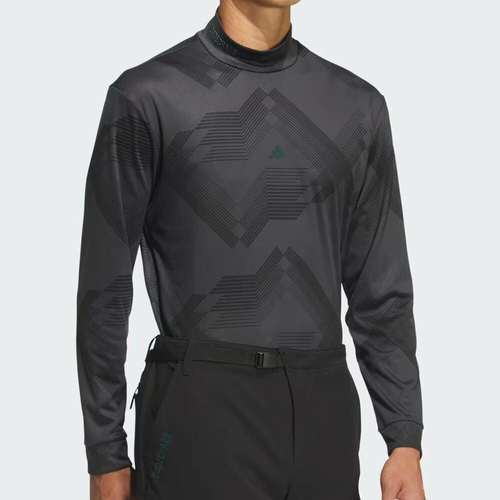 アディダス adidas　メンズ コードカオス 長袖 モックネック シャツ UV660　2025年モデル 詳細7