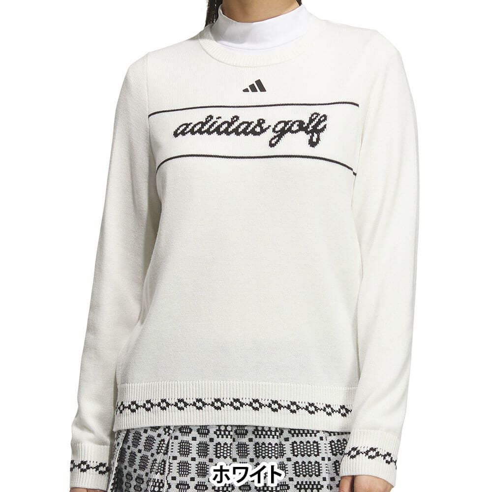 アディダス adidas　レディース フルファッション 長袖 クルーネック セーター JWK02　2025年モデル 詳細5