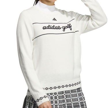 アディダス adidas　レディース フルファッション 長袖 クルーネック セーター JWK02　2025年モデル 詳細7