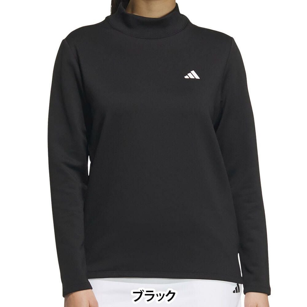 アディダス adidas レディース COLD.RDY ストレッチ ワーディング 長袖 モックネック シャツ JWK04 2025年モデル