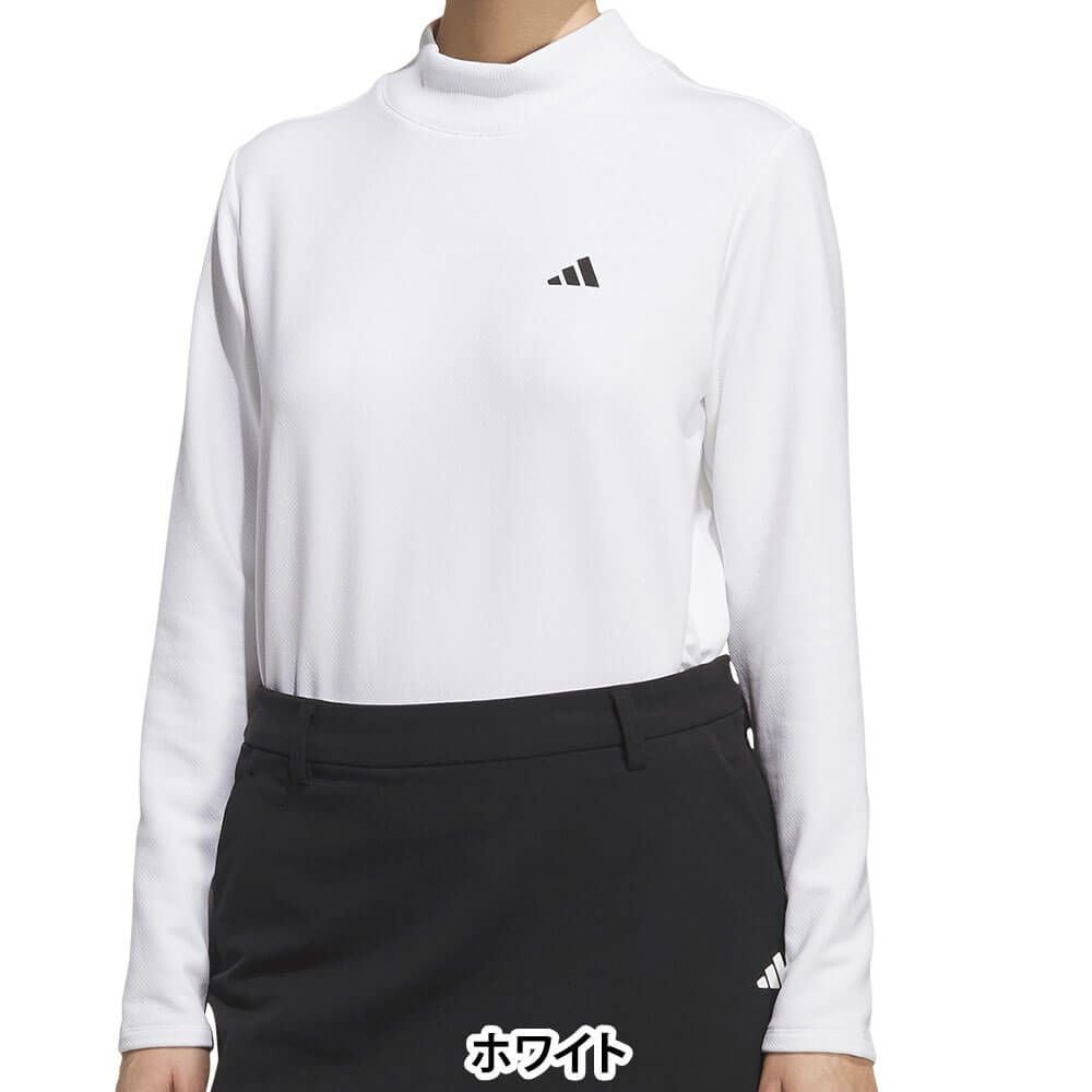アディダス adidas　レディース COLD.RDY ストレッチ ワーディング 長袖 モックネック シャツ JWK04　2025年モデル 詳細5