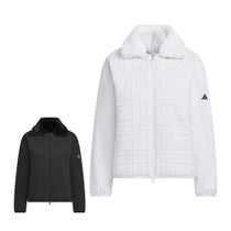 アディダス adidas　レディース デタッチャブルカラーキルト 長袖 ジャケット JWK08　2025年モデル