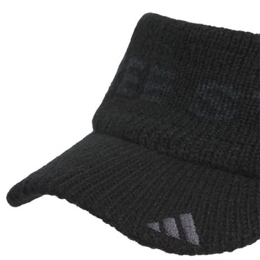 アディダス adidas　メンズ ニットバイザー KQE18 JX7026 ブラック　2025年モデル ブラック 詳細3