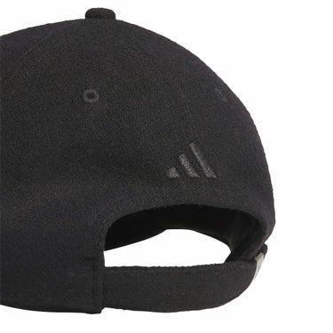 アディダス adidas　メンズ ウール スリーストライプス キャップ KQE28 JX7029 ブラック　2025年モデル ブラック 詳細4