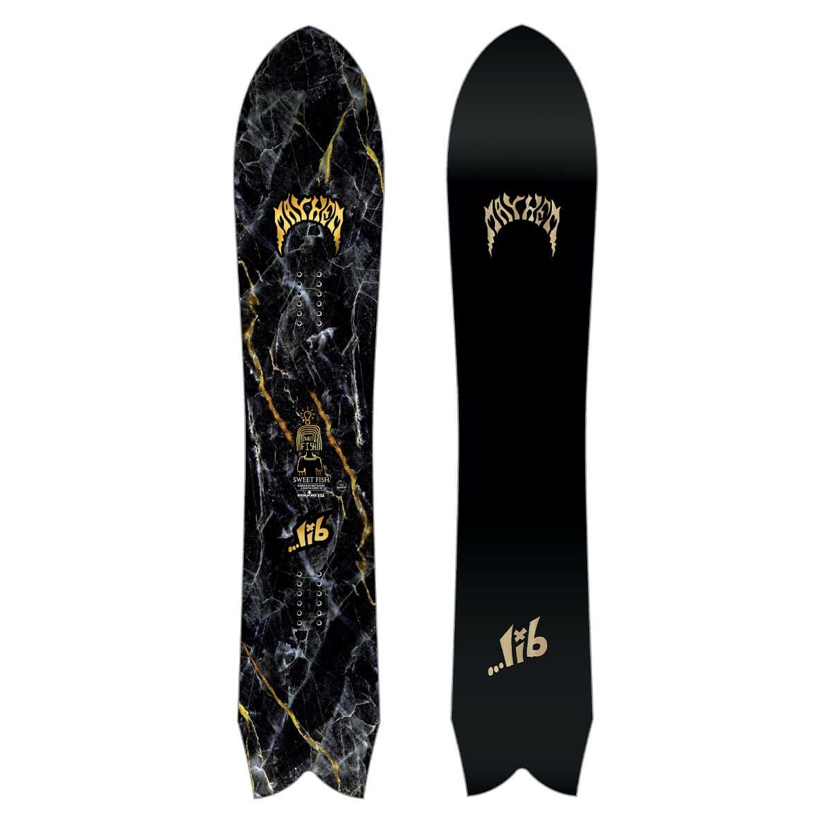 ���u�e�b�N LIBTECH�@SWEET FISH �X�E�B�[�g �t�B�b�V���@�X�m�[�{�[�h�� 2025-2026