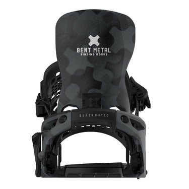 ベントメタル BENT METAL　Lightning Supermatic ライトニング スーパーマチック BLACK　スノーボードビンディング 2025-2026 詳細2