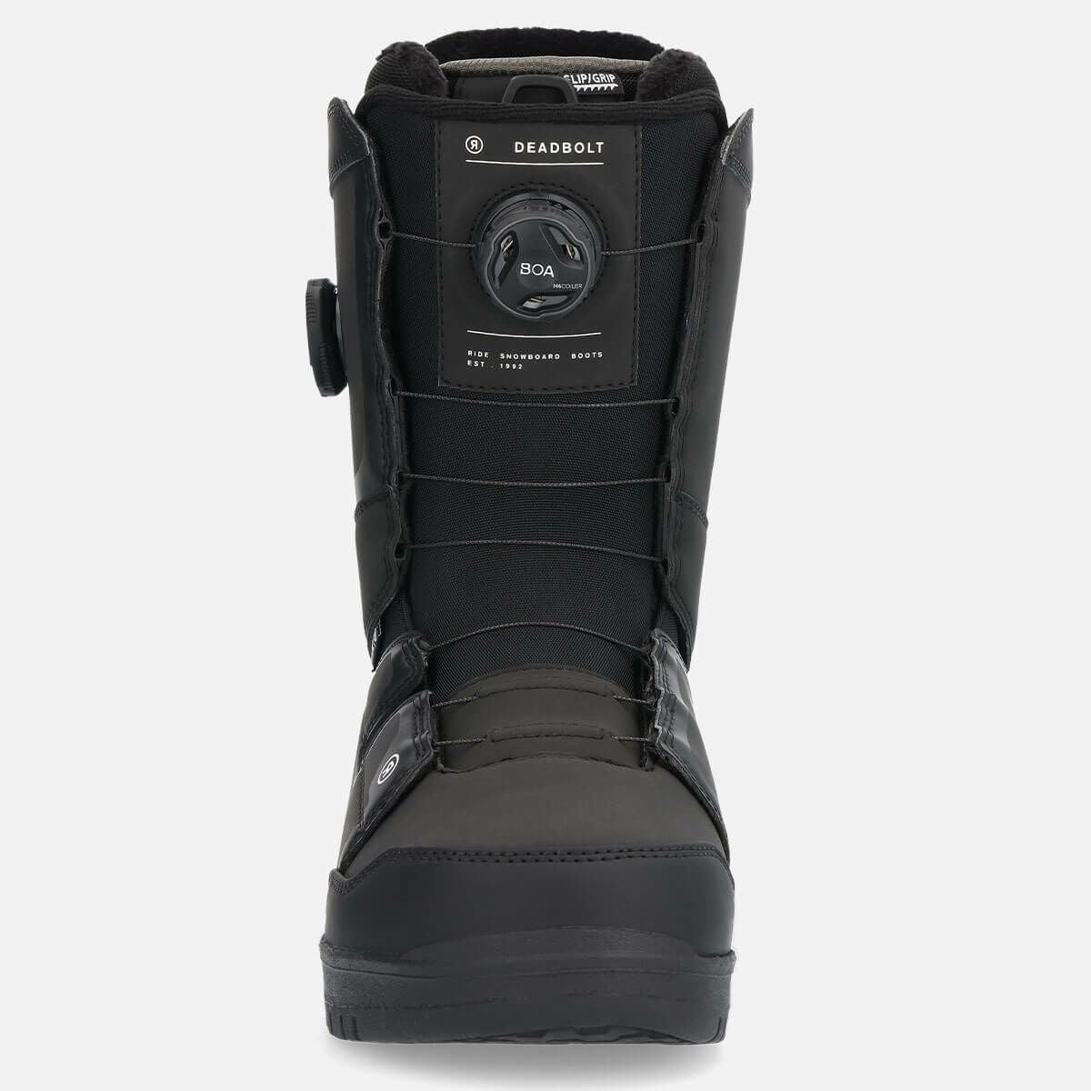DEADBOLT スノーボードブーツ ブラック ライド RIDE DEADBOLT ZONAL デッドボルト ゾーナル BLACK
