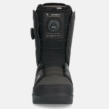 ライド RIDE　DEADBOLT ZONAL デッドボルト ゾーナル BLACK　スノーボード ブーツ 2025-2026 詳細2