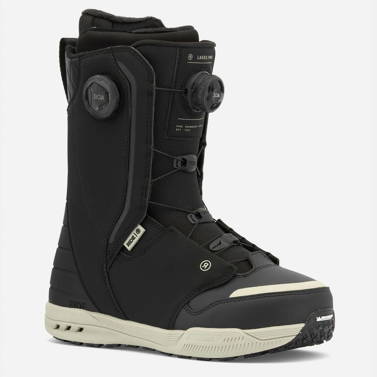 ���C�h RIDE�@LASSO PRO WIDE BOA ���b�\ �v�� ���C�h BOA BLACK�@�X�m�[�{�[�h �u�[�c 2025-2026